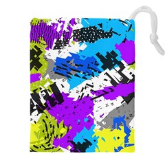 Shaky shapes                                                      Drawstring Pouch (5XL) from ArtsNow.com Front