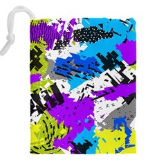 Shaky shapes                                                      Drawstring Pouch (5XL) from ArtsNow.com Back