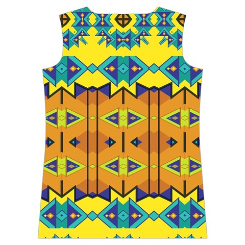 Tribal pattern                                                          Women s Basketball Tank Top from ArtsNow.com Back