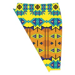 Tribal pattern                                                         Midi Wrap Pencil Skirt from ArtsNow.com Front Left