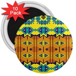 Tribal pattern                                                          3  Magnet (10 pack)