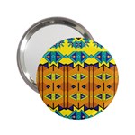 Tribal pattern                                                          2.25  Handbag Mirror