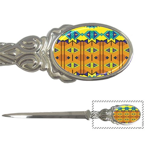 Tribal pattern                                                          Letter Opener from ArtsNow.com Front