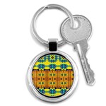 Tribal pattern                                                          Key Chain (Round)