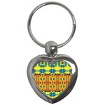 Tribal pattern                                                          Key Chain (Heart)