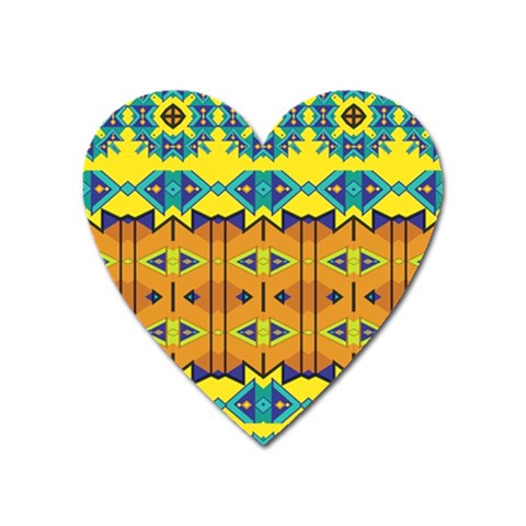 Tribal pattern                                                          Magnet (Heart) from ArtsNow.com Front