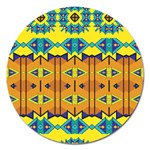 Tribal pattern                                                          Magnet 5  (Round)