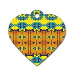 Tribal pattern                                                          Dog Tag Heart (One Side)