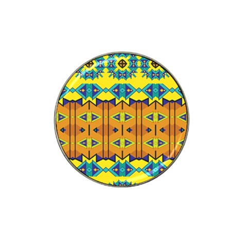 Tribal pattern                                                          Hat Clip Ball Marker from ArtsNow.com Front