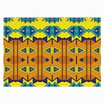 Tribal pattern                                                          Large Glasses Cloth