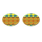 Tribal pattern                                                          Cufflinks (Oval)