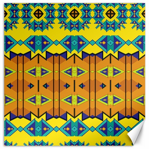 Tribal pattern                                                          Canvas 16  x 16  from ArtsNow.com 15.2 x15.41  Canvas - 1