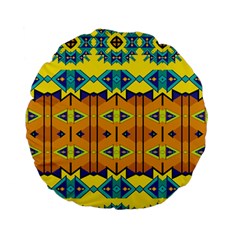 Tribal pattern                                                         Standard 15  Premium Flano Round Cushion from ArtsNow.com Front