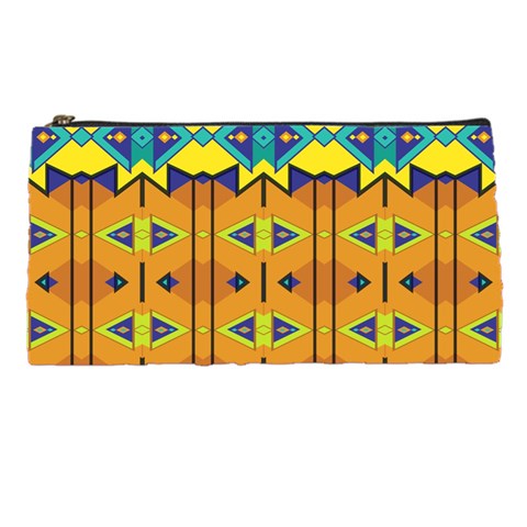 Tribal pattern                                                         Pencil Case from ArtsNow.com Front