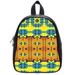 Tribal pattern                                                          School Bag (Small)