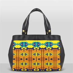 Tribal pattern                                                          Oversize Office Handbag (2 Sides) from ArtsNow.com Front