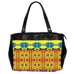 Tribal pattern                                                          Oversize Office Handbag (2 Sides)