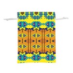 Tribal pattern                                                      Lightweight Drawstring Pouch (L)