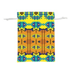 Tribal pattern                                                      Lightweight Drawstring Pouch (L) from ArtsNow.com Back