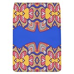 Yellow red shapes on a blue background                                                         Samsung Galaxy Grand DUOS I9082 Hardshell Case