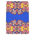 Yellow red shapes on a blue background                                                         BlackBerry Q10 Hardshell Case