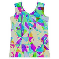 Watercolors spots                                                          Women s Basketball Tank Top from ArtsNow.com Front