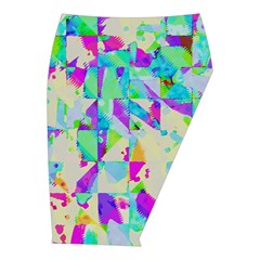 Watercolors spots                                                         Midi Wrap Pencil Skirt from ArtsNow.com  Front Right 