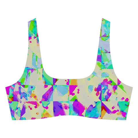 Watercolors spots                                                         Cross Back Hipster Bikini Set from ArtsNow.com Front