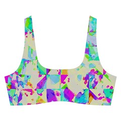 Watercolors spots                                                         Cross Back Hipster Bikini Set from ArtsNow.com Front