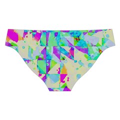 Watercolors spots                                                         Cross Back Hipster Bikini Set from ArtsNow.com Back Under