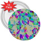 Watercolors spots                                                          3  Button (10 pack)