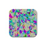 Watercolors spots                                                          Rubber Square Coaster (4 pack