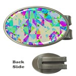 Watercolors spots                                                          Money Clip (Oval)