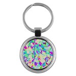 Watercolors spots                                                          Key Chain (Round)