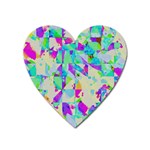 Watercolors spots                                                          Magnet (Heart)