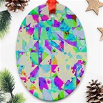 Watercolors spots                                                          Ornament (Oval)