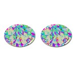 Watercolors spots                                                          Cufflinks (Oval)