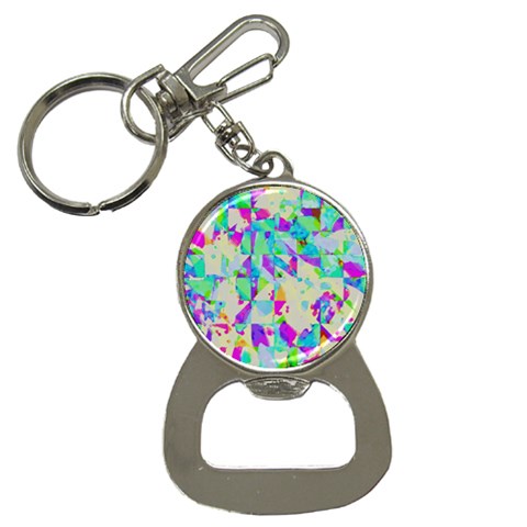 Watercolors spots                                                          Bottle Opener Key Chain from ArtsNow.com Front