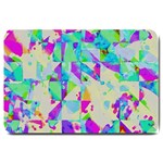 Watercolors spots                                                          Large Doormat