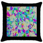 Watercolors spots                                                          Throw Pillow Case (Black)