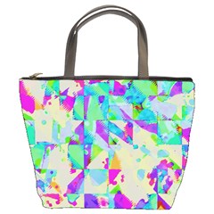 Watercolors spots                                                          Bucket Bag from ArtsNow.com Front