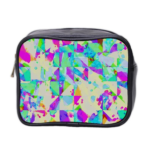 Watercolors spots                                                          Mini Toiletries Bag (Two Sides) from ArtsNow.com Front