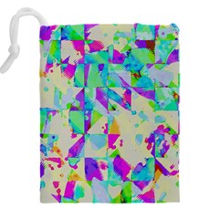 Watercolors spots                                                      Drawstring Pouch (5XL) from ArtsNow.com Back