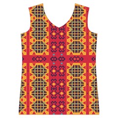 Shapes in retro colors2                                                           Women s Basketball Tank Top from ArtsNow.com Front