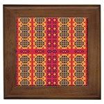 Shapes in retro colors2                                                           Framed Tile