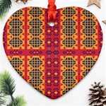 Shapes in retro colors2                                                           Ornament (Heart)