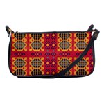 Shapes in retro colors2                                                           Shoulder Clutch Bag