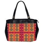 Shapes in retro colors2                                                           Oversize Office Handbag (2 Sides)