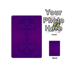 Cloister Advent Purple Playing Cards 54 Designs (Mini) from ArtsNow.com Back