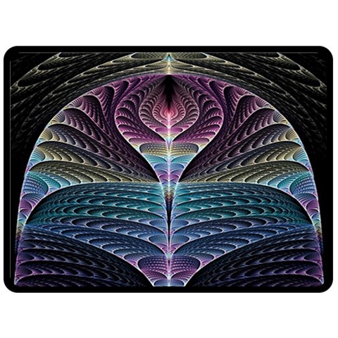 Fractal Design Fleece Blanket (Large)  from ArtsNow.com 80 x60  Blanket Front